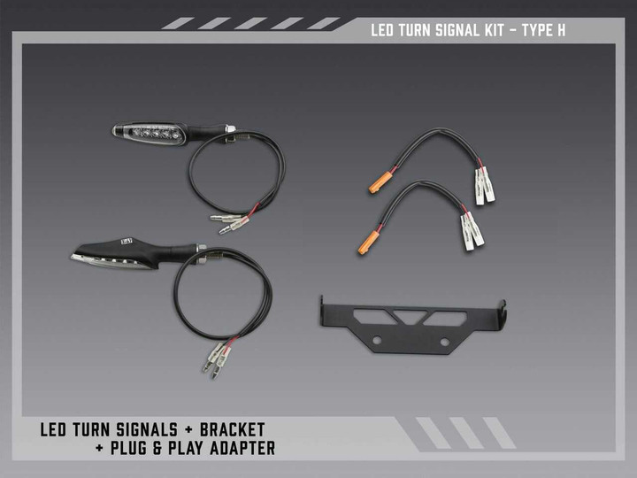 YOSHIMURA Fe V2 Stnd Led Turn Sig Kit H 075BG-STD-H-K