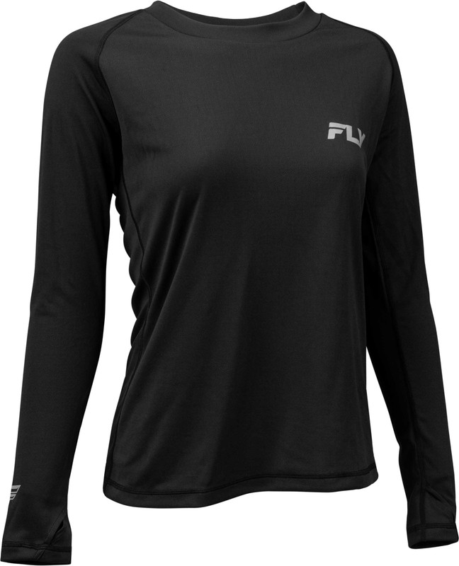 FLY RACING Wmn'S Lightwght Baselayer Top Black 2X 354-64052X