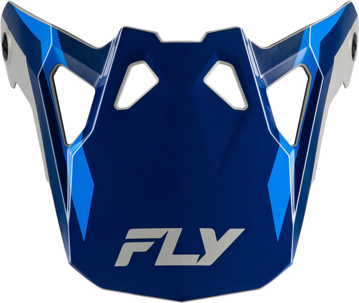 FLY RACING Formula Cp Seal Visor Navy/Blue/Grey Xl-2X 73-0042VX