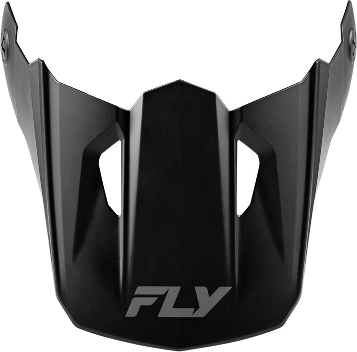 FLY RACING Kinetic Solid Helmet Visor Matte Black Xs/Sm 73-8678