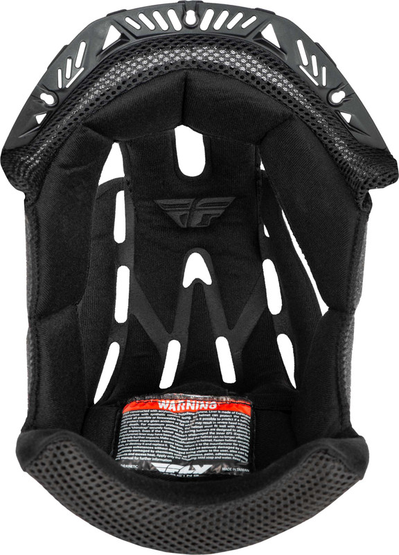 FLY RACING Kinetic Helmet Liner Set Black Xs 73-8700