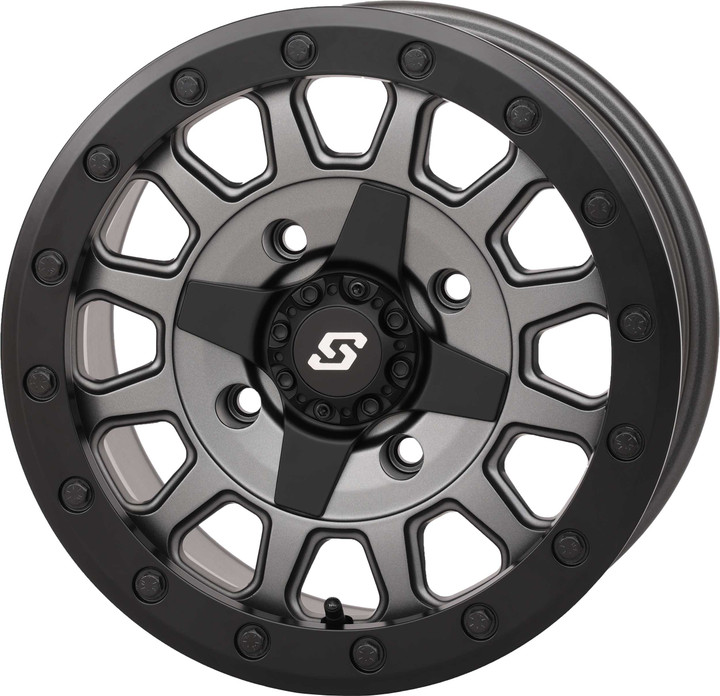 SEDONA Adapt Dd Wheel 14X7 6+1 4/137 & 4/156 Matte Gnmtl Grey 570-9122