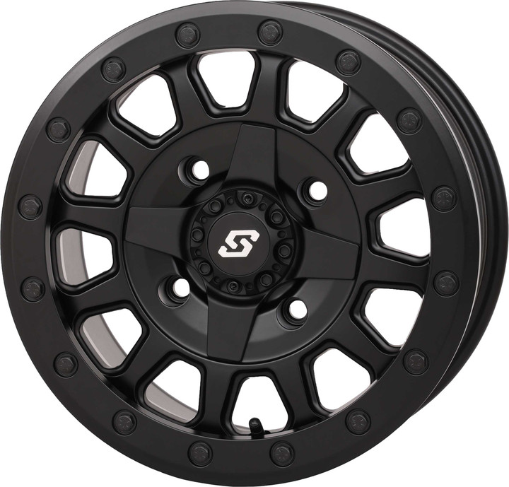SEDONA Adapt Dd Wheel 14X7 5+2 4/137 & 4/156 Matte Black 570-9100