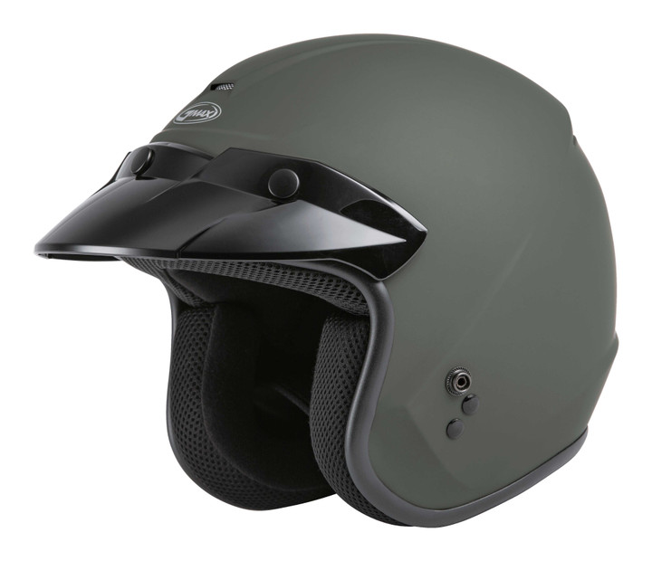 GMAX Of-2 Open-Face Helmet Matte Green Lg G1020716