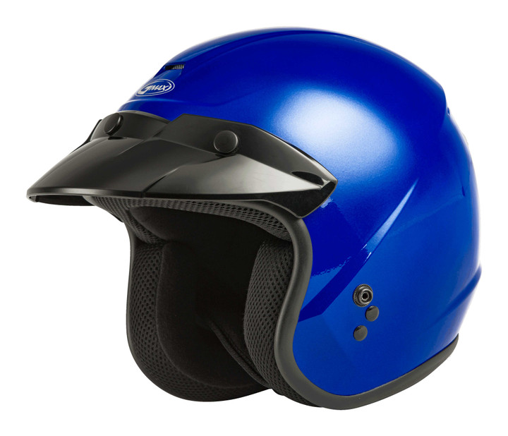 GMAX Of-2 Open-Face Helmet Blue Lg G1020046