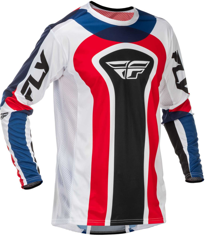 FLY RACING Lite Se Glory Jersey Red/White/Blue Sm 379-724S