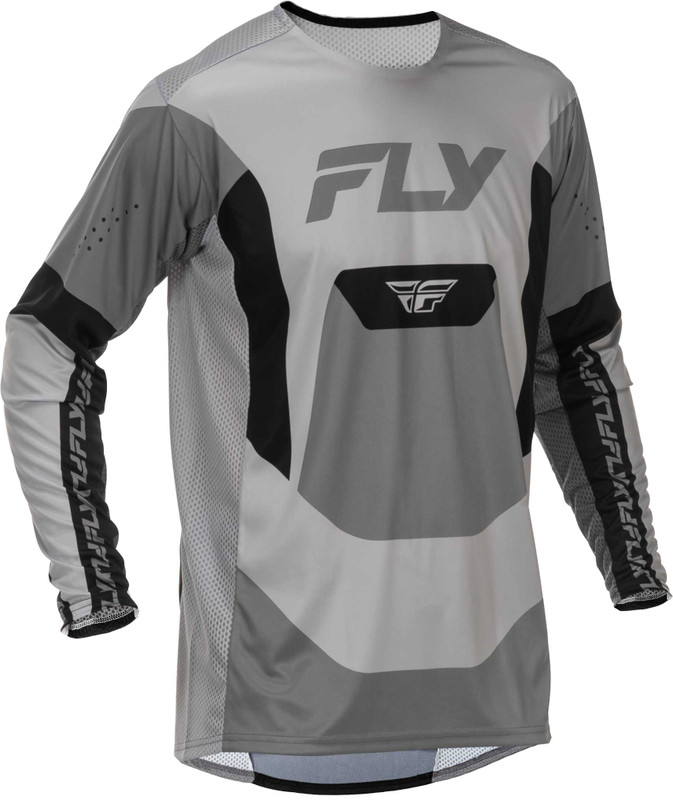 FLY RACING Lite Jersey Grey/Black 2X 379-7202X