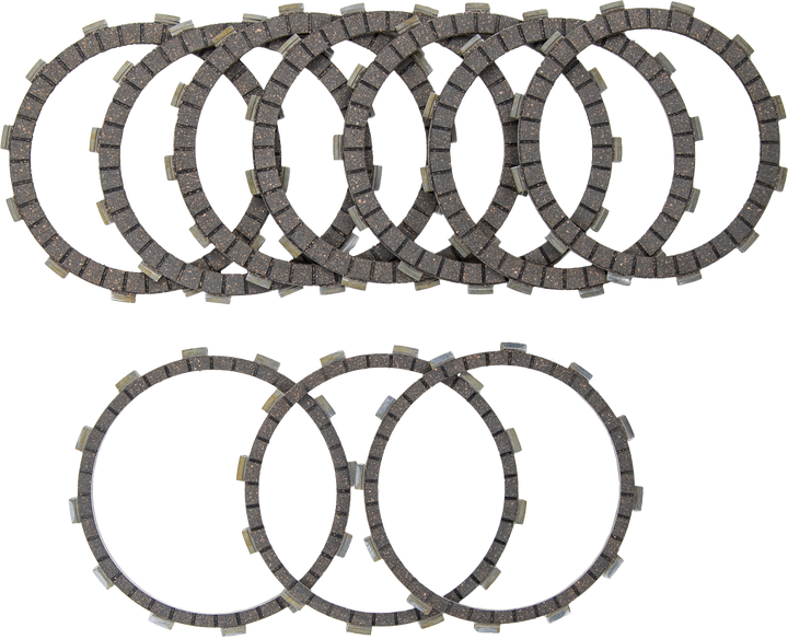 HARDDRIVE Organic Clutch Friction Plates Set HD7007