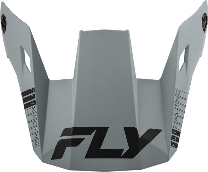 FLY RACING Rayce Helmet Visor Matte Grey Xs-Lg 73-91148