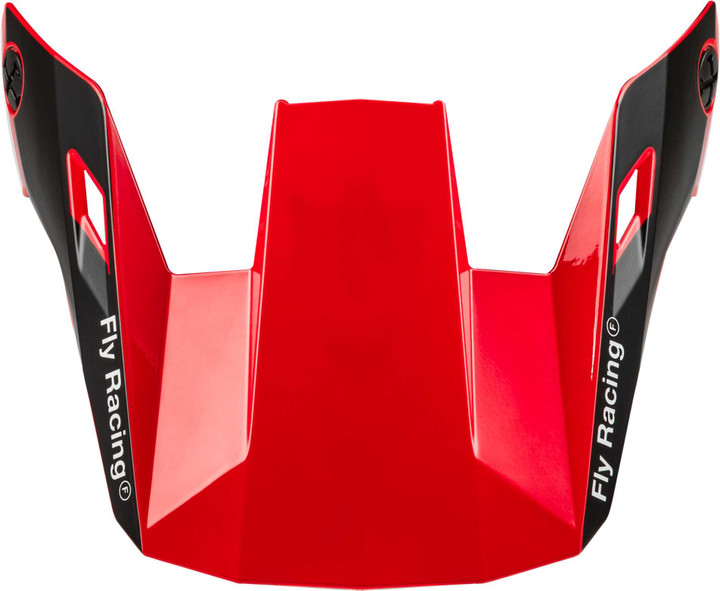 FLY RACING Rayce Helmet Visor Red/Black/White Xs-Lg 73-91139