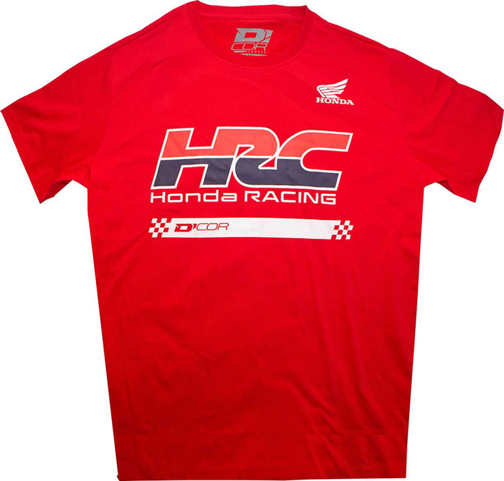 D'COR VISUALS Honda HRC2 T-Shirt - Red - XL 80-129-4