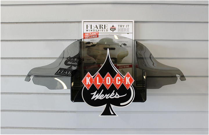 KLOCK WERKS Flare Windshield Display KWW-01-0301