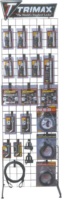 TRIMAX Product Display - Header and Hooks POP RACK