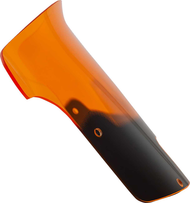 KLOCK WERKS Windshield - 9" - Orange - Chieftain PowerPlus/Roadmaster PowerPlus KWW-04-0652