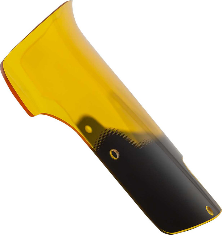 KLOCK WERKS Windshield - 9" - Yellow - Chieftain PowerPlus/Roadmaster PowerPlus KWW-04-0653