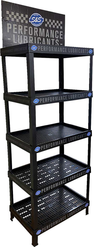 S&S CYCLE 5-Shelf Oil Display X80-6025S-5
