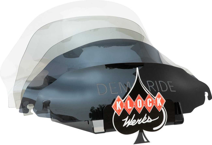 KLOCK WERKS Flare Windshield Display with Flyer - FLR KWW-01-561