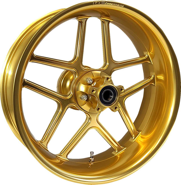 RC COMPONENTS Wheel - Laguna - Rear - Single Disc/without ABS - Gold - 18x5.5 185-140G-RC