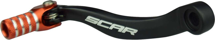 SCAR RACING Shift Lever - Black/Orange - KTM/Husqvarna/Gas Gas GSL509