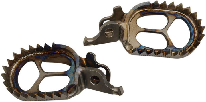 SCAR RACING Titanium Foot Pegs - Kawasaki KX S3516