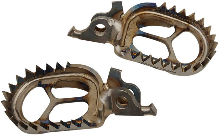SCAR RACING Titanium Foot Pegs - Honda CR/F S2516