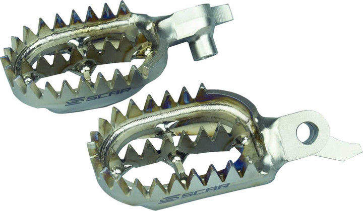 SCAR RACING Titanium Foot Pegs - Yamaha WR/YZ S1517