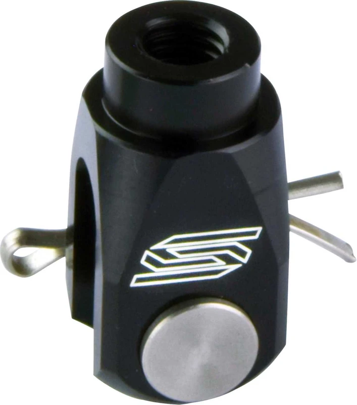 SCAR RACING Rear Brake Clevis - Black - Beta/Kawasaki BC301BK
