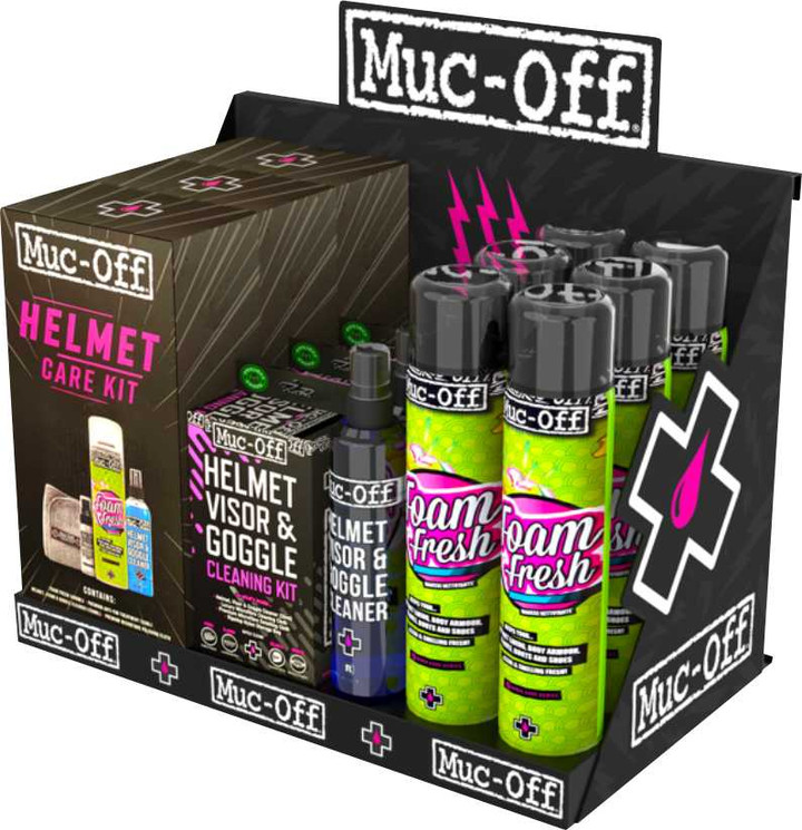 MUC-OFF USA Slatwall Kit - Helmet Care 21423