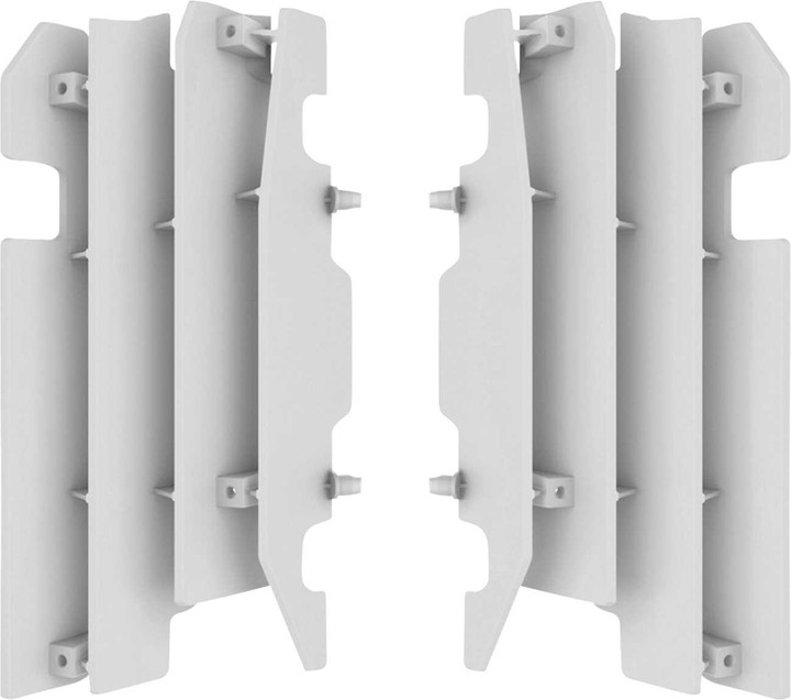 POLISPORT Radiator Louvers - White - Honda - CR/CRF 8459900001
