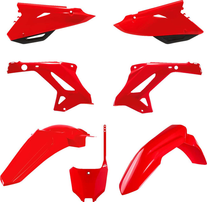POLISPORT Standard Body Kit - Restyle - Red - Honda - CR '00-'01 91358