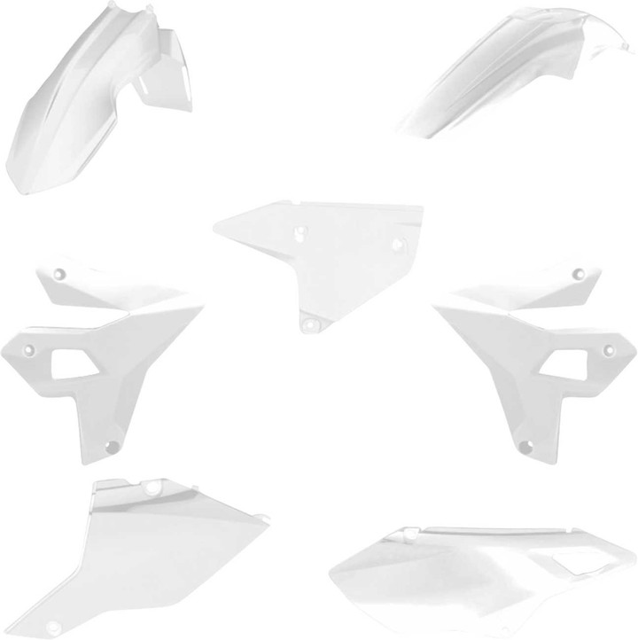 POLISPORT Standard Body Kit - Restyle - White - Suzuki - DRZ '00-'24 91604