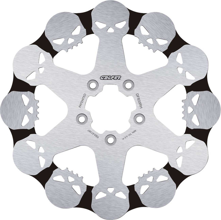 GALFER Brake Rotor - Fixed - Front DF835RH