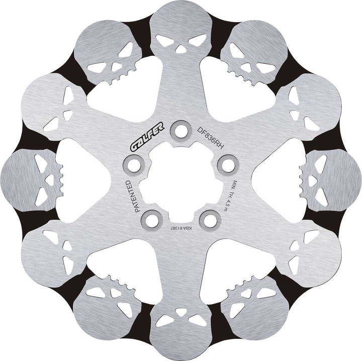 GALFER Brake Rotor - Fixed - Rear DF836RH