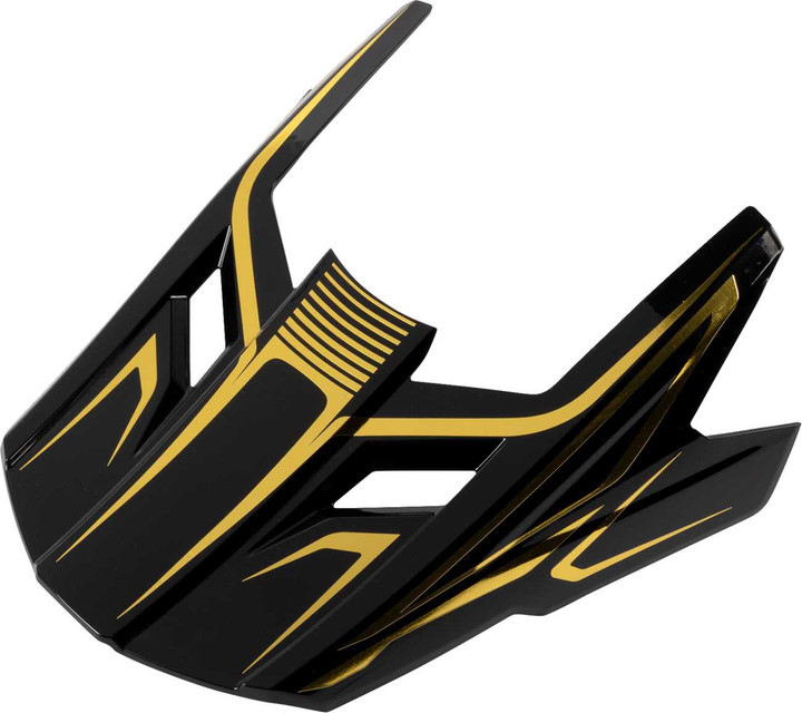 Z1R Dirt Maxx Visor Kit - Monogram - Black/Gold - L-2XL
