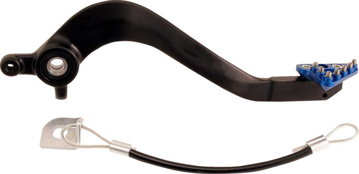 MOOSE OFFROAD Brake Pedal - Rear - Blue - Husqvarna