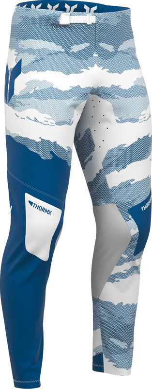 THOR Sportmode Recon LE Pants - White/Blue - US 36
