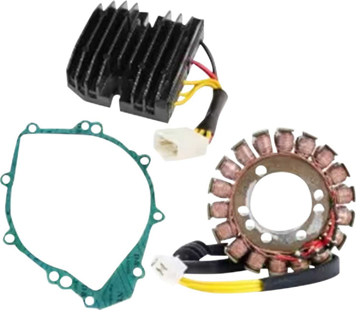 RICK'S MOTORSPORT ELECTRIC Charging Kit - '98-'01 Yamaha R1 99-421
