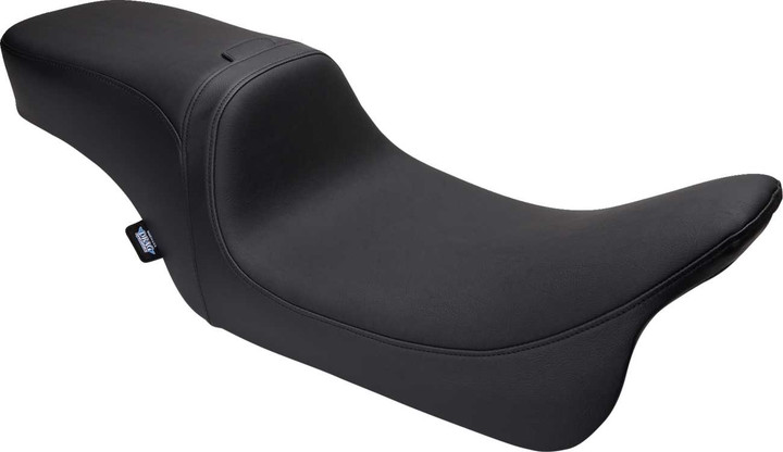 DRAG SPECIALTIES SEATS Predator 2-Up Seat - Vinyl - Smooth - w/o Backrest - FLH/FLTR '08-'24