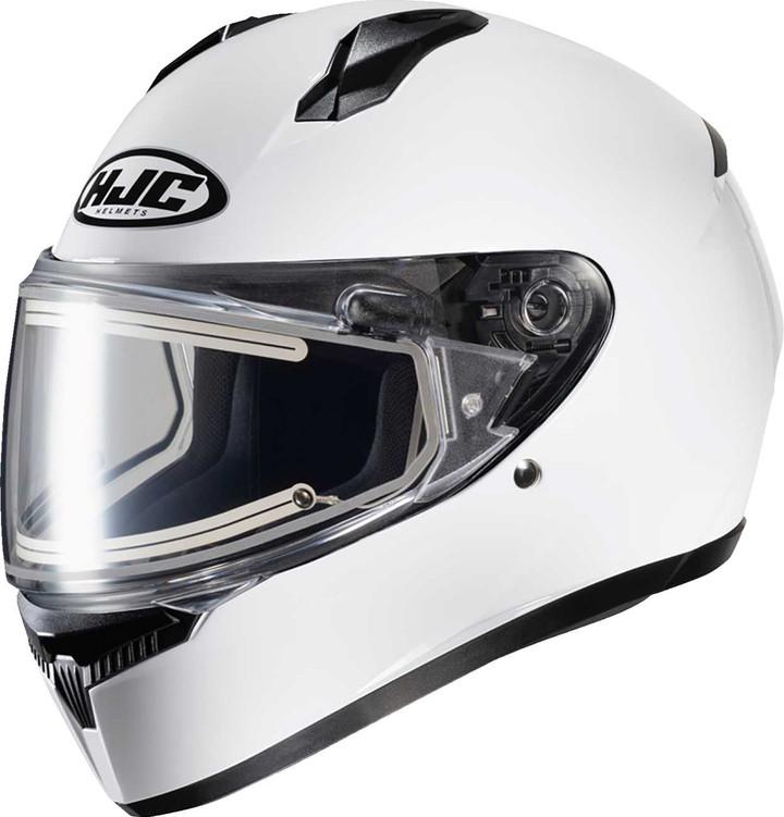 HJC C10 Snow Helmet - Electric - Solid - White - Medium FP54EUS5XWHV