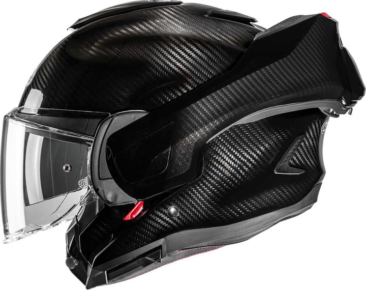 HJC F100 Carbon Modular Helmet - Solid - Matte Carbon - Small EB20NUS41MCV