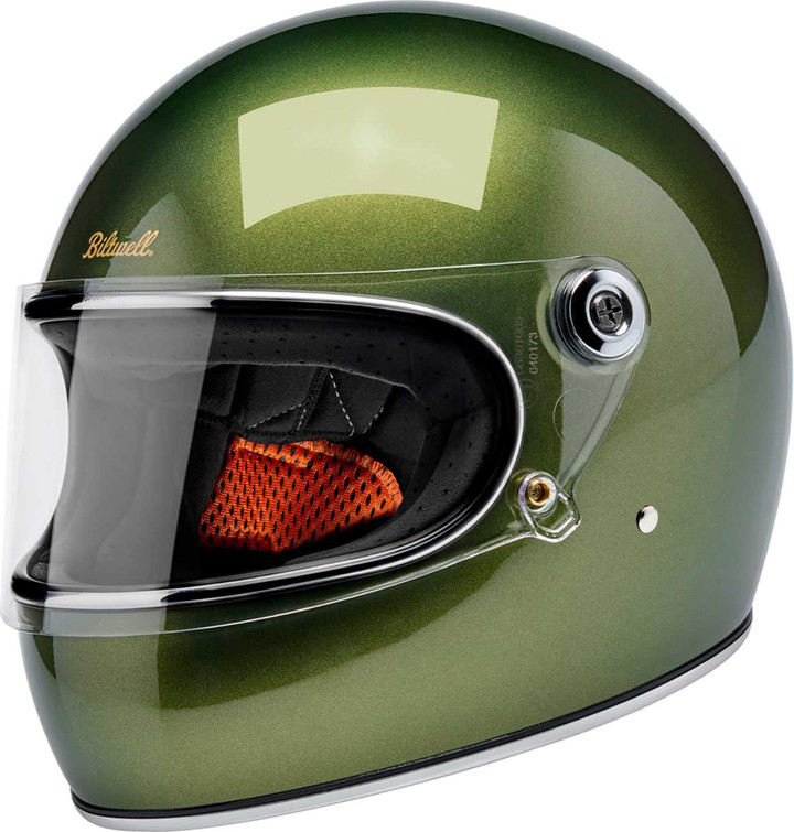 BILTWELL Gringo S Helmet - Metallic Dart Green - Large 1003-3125-504