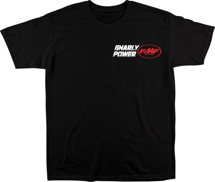 FMF Gnarly Power T-Shirt - Black - 2XL SP26118900BLK2X