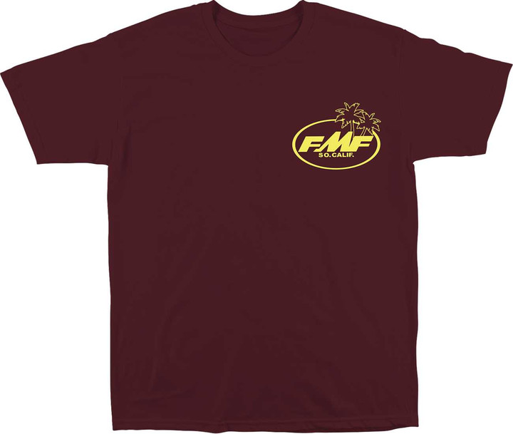 FMF Sun City T-Shirt - Maroon - Medium SP26118905MRNM