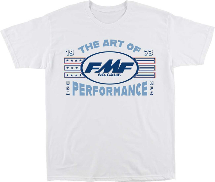 FMF Lean In T-Shirt - White - Medium SU26118900-WHT-M