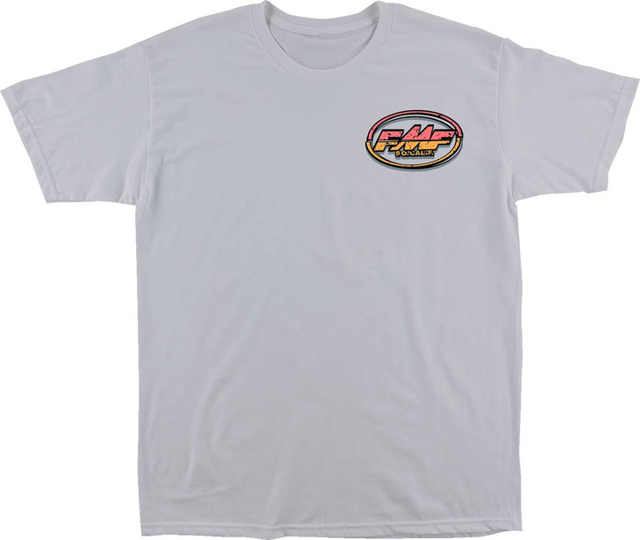 FMF Askew T-Shirt - Silver - Large SU26118906-SIL-L
