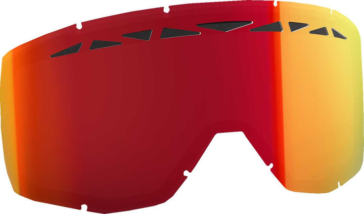 SCOTT Primal/Split Snow Lens - Dual Pane - ACS - Enhancer Red Chrome 264584-312