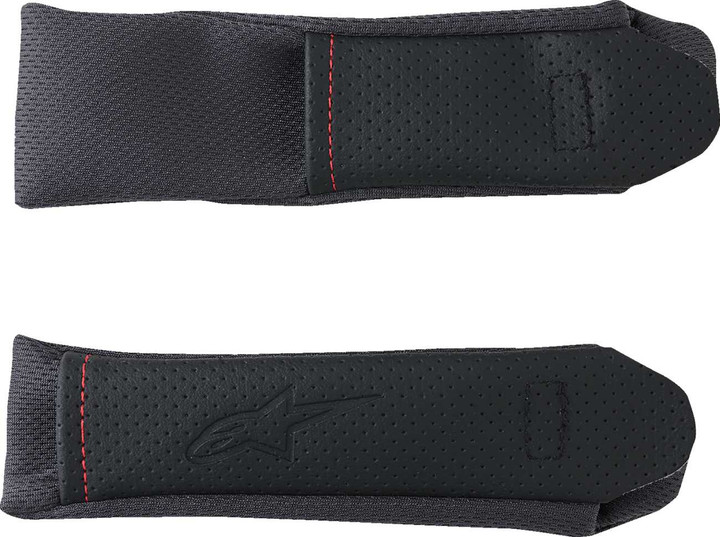 ALPINESTARS Supertech R7 Chin Strap Covers - Gray 895142611