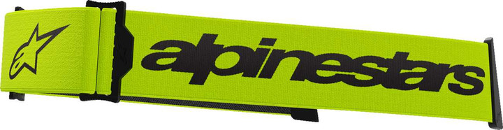 ALPINESTARS GOGGLES Supertech Goggle Strap - Yellow/Black 9400125-551