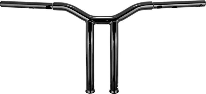 BURLY BRAND Dominator Handlebar - Touring/Softail - 12" - Black B12-6082B