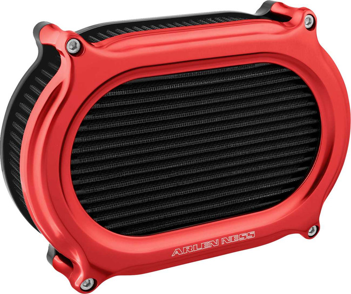 ARLEN NESS Stage 2 Oval Air Cleaner Kit - Red 600-198